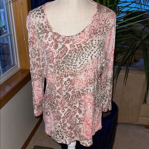 Elegant Women's Multicolor Blouse